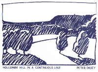 Peter Davey - picture of a continuous Line Drawing