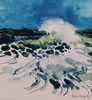 Breaking Wave (No.2) - 2001 Watercolour - 18 cm x 15 cm