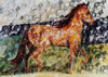 A Child's Dream - 1996 Watercolour, Hand Printed Lino Block and Wash - 76 cm x 56 cm