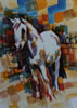 White Pony - 2001 Watercolour - 72 cm x 52 cm