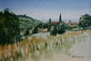Baleyssagues - 2010 Watercolour - 34 cm x 24 cm  - <strong>£150 / 180 euros + p and p</strong> 