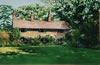 Chesham Green Cottages, Bury, England - 1998 Watercolour - 50 cm x 36 cm