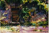 Vin et Pain - 1993 Watercolour - 20 cm x 15 cm 