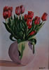 Red Tulips - 1994 Watercolour - 37 cm x 27 cm