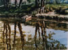 Bateau, La Charente, France - 1997 Watercolour - 75 cm x 55 cm