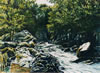 Fairy Glen Falls, Snowdonia, Wales - 1998 Watercolour - 75 cm x 55 cm