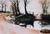 In the Footsteps of the Bronte Sisters, Wycoller, Lancashire, England - 2001 Watercolour - 70 cm x 55 cm
